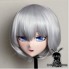 (RB348)Customize Full Head Quality Handmade Female/Girl Resin Japanese Anime Cartoon Character Kig Cosplay Kigurumi Mask